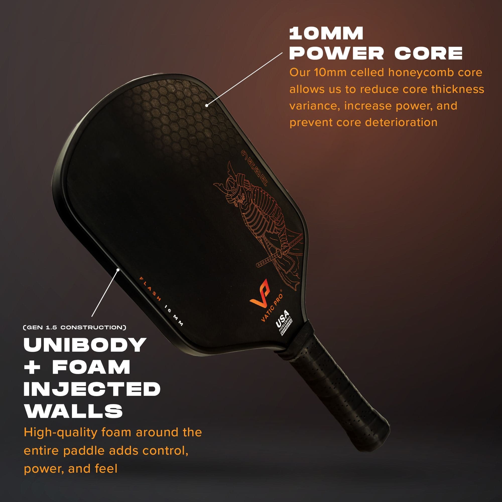 Saga (All Shapes) (14mm & 16mm) (SH & LH) (Includes Paddle Cover)